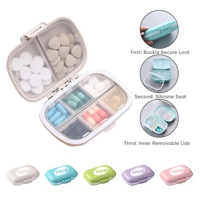 8 Compartment Pill Box